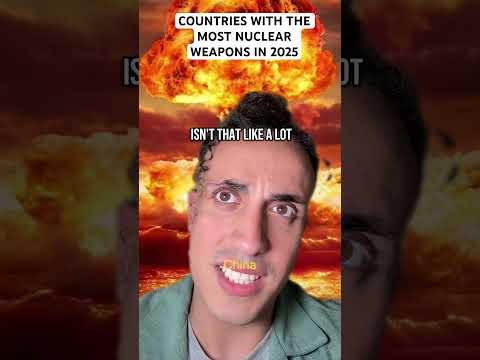 Countries With The Most Nuclear Weapons In 2025