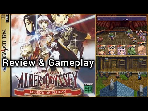 Albert Odyssey Legend of Eldean (Sega Saturn) - Review & Gameplay