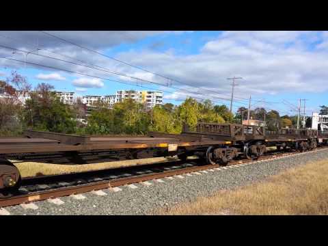 pacific national NR118 NR51 on 2NP3 at leumeah