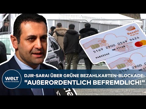 Video Thumbnail: FDP-GENERALSEKRETÄR: Djir-Sarai kritisiert Grüne für Bezahlkarten-Blockade "Befremdlich!"