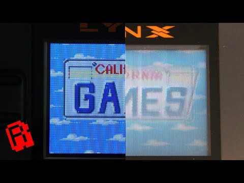 Atari Lynx | LCD Upgrade (Mcwill Mod)