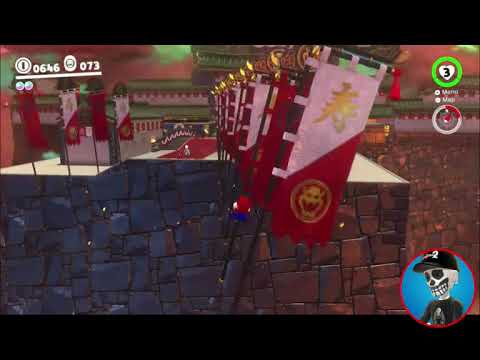 Super Mario Odyssey Guide Bowser's Kingdom Power Moon # 52