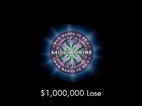 $1,000,000 Lose - Who Wants to Be a Millionaire?