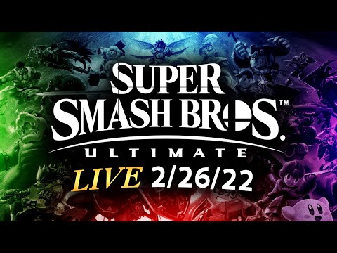 Super Smash Bros. Ultimate Live 2/26/22 - TRG Plays