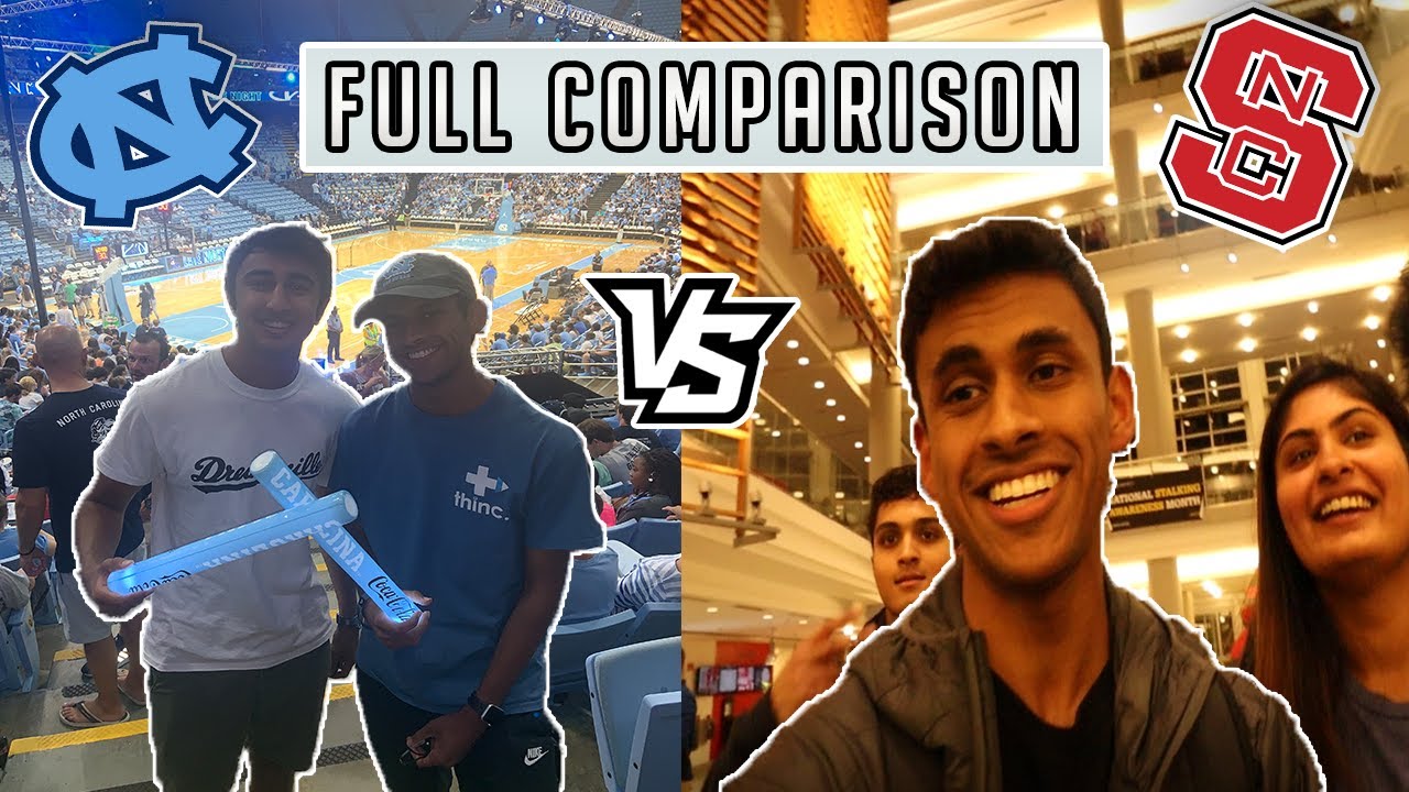 UNC CHAPEL HILL vs NC STATE UNIVERSITY -WHICH IS BETTER? (comparing campuses, dorms, transport, etc)