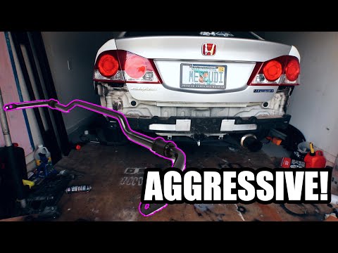 PROGRESS 24MM REAR SWAY BAR INSTALL! - 8th Gen Civic Si