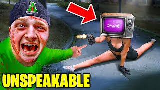 9 YouTubers Who Found TV WOMAN in Real Life (Unspeakable)