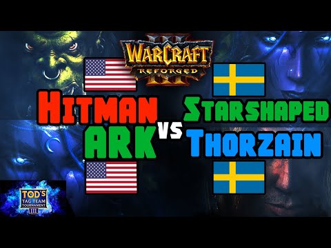 Hitman & Ark vs Starshaped & Thorzain - ToD's Tag Team Tournament #3