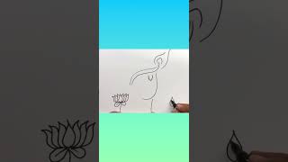 Krishna Janmashtami Drawing Easy Steps || Janmashtami Drawing #lordkrishna #janmashtami #easydrawing