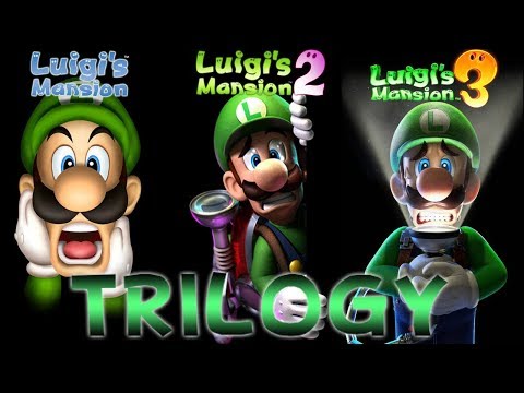Luigi's Mansion {TRILOGY} All Cutscenes (1-2-3) [FULL MOVIE]