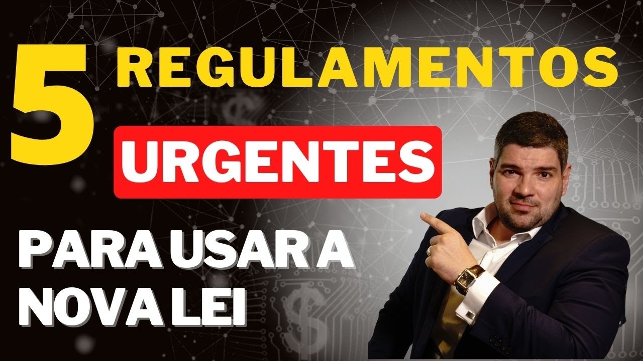 5 Regulamentos URGENTES para poder aplicar a Nova Lei de Licitações