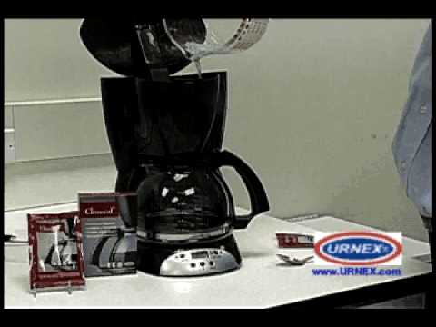 Urnex Cleancaf Demonstration