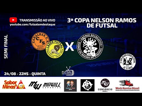 3ª COPA NELSON RAMOS - CANALHAS/LAZER X BAXADA DO IPIRANGA #futsalemdestaque