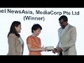 CHANNEL NEWSASIA wins award for environmental.
