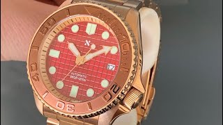 Seiko 5 Sports SRPE72K1 Rose Gold Base Watch & Mod Review!