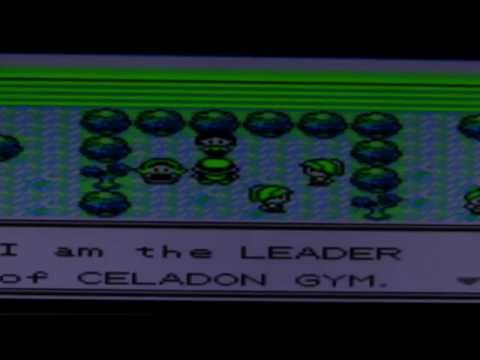 Pokemon Yellow Version Team Rocket Challenge Pt. 17 - Celadon Gym Vs Erika Eeveelution!!!