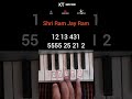 Shri Ram Jay Ram Shriramjayram Pianotutorial Shorts