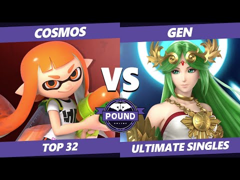 Pound Online 2020 SSBU Winners Top 32 - Gen (Palutena) Vs. Cosmos (Inkling) Smash Ultimate Singles