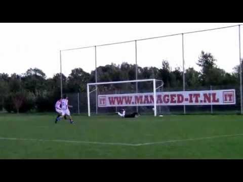 Adis Gradecak amazing free kick against TSC Oosterhout