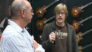 The 2009 NAMM Show -  Day 1 with Bob Taylor