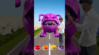 Download lagu I jump color button to Pac-man, Zombie, Dinosaur, Siren head #shorts #youtubeshorts mp3