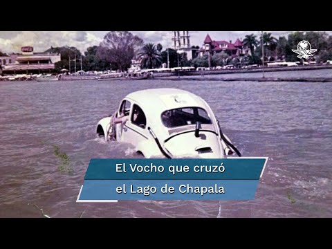 El Vocho que podía nadar. La historia del VW Sedán que cruzó el Lago de Chapala