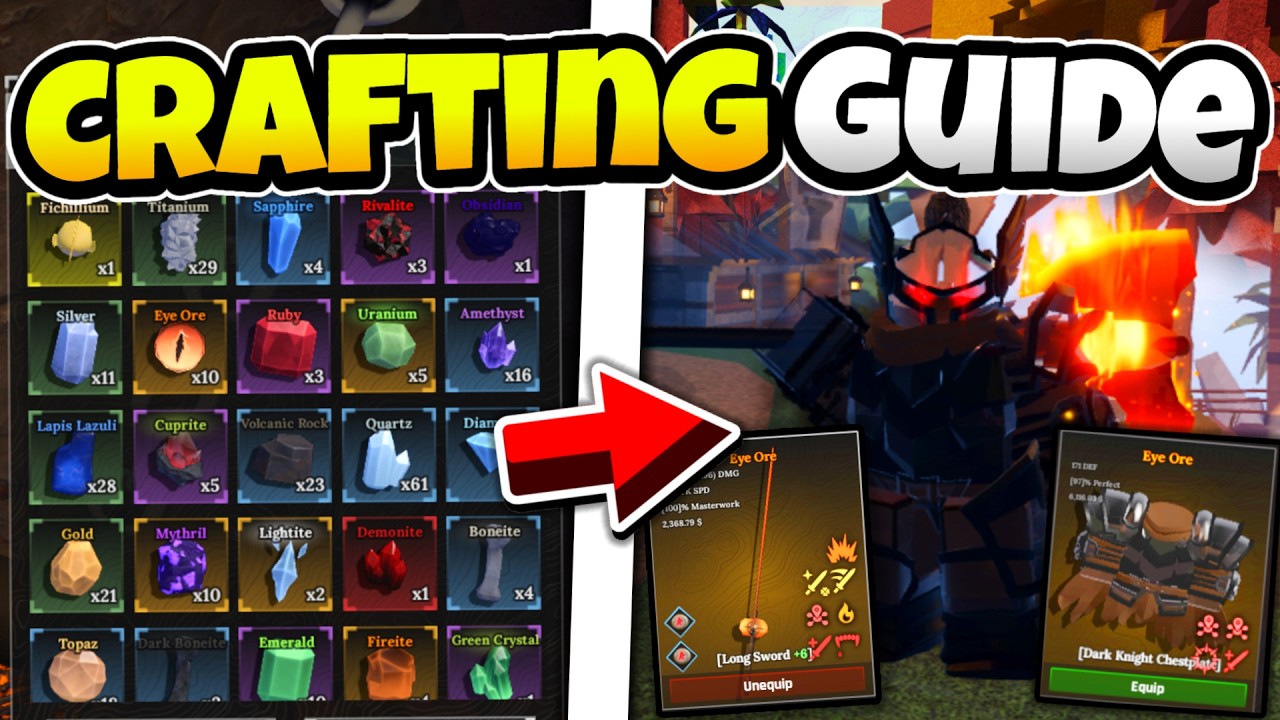 Complete Crafting Guide For The Forge