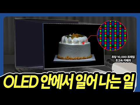 OLED가 LCD보다 좋은 이유