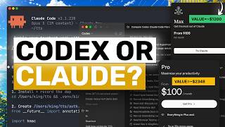 I Mathematically CALCULATED the worth of Codex & Claude Code PLANS ($200=$4900?!)