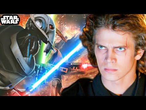 Why Palpatine REFUSED To Let Grievous Duel Anakin - Star Wars Explained