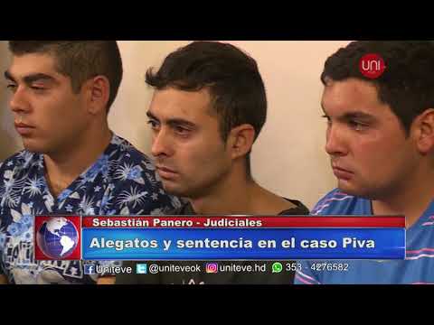 Alegatos y sentencia en el caso Piva