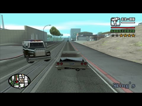 Yay Ka-Boom-Boom with a 4 Star Wanted Level - Syndicate mission 10 - GTA San Andreas