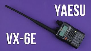 Yaesu VX-6E - відео 1