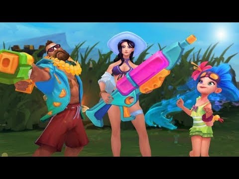 Unwind from the Grind: Pool Party 2018 Event Trailer - League of Legends
