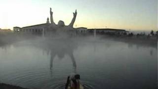 Touchdown Jesus: The Eternal Flame Lives On