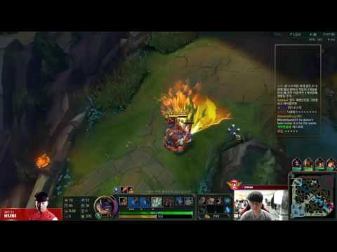 Huni Rumble vs Kayle live stream, Mar 06 2017