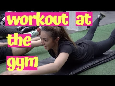 WORKOUT at the GYM (Step by Step) | CRISHA UY