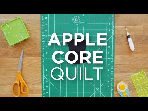 Quilt Snips Mini Tutorial - Apple Core