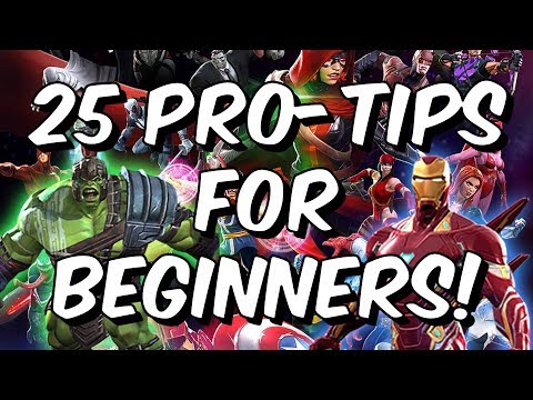 25 Pro Tips For Beginners 2019 - New Players Guide - Marvel Contest of Champions
