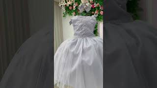 Vídeo de Vestido Infantil Mariely Prata