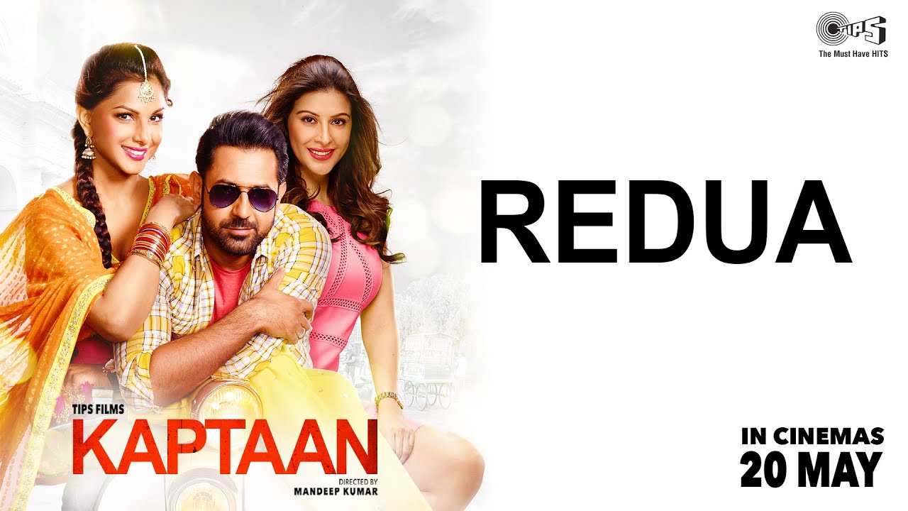 Redua Lyrics  | Kaptaan | Gippy Grewal | Dj FLow