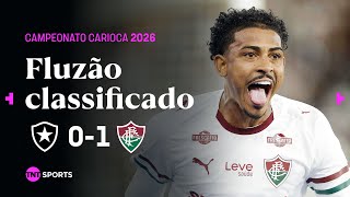 JOHN KENNEDY MARCA O GOL QUE CLASSIFICA O FLU ÀS QUARTAS DO CARIOCA | BOTAFOGO 0X1 FLUMINENSE