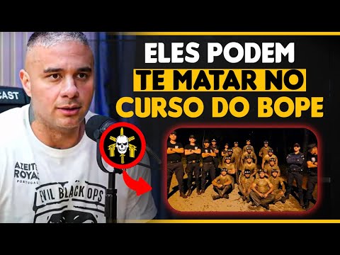 O MAIS DIFICIL DO CURSO DO BOPE É... | SGT BRITTO - CATIANO & CAVEIRA BOPE RJ | CopCast