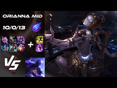 MID Orianna vs Ryze - EU Challenger Patch 25.21