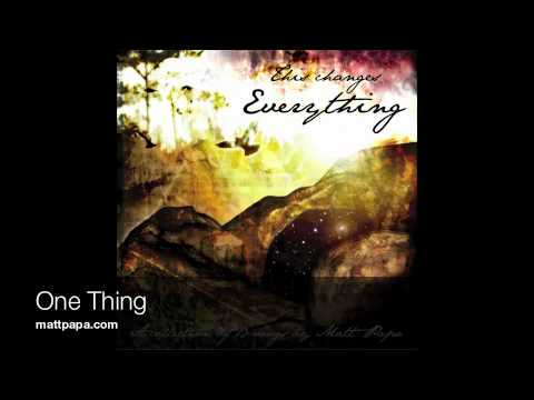 Thumbnail for One Thing video