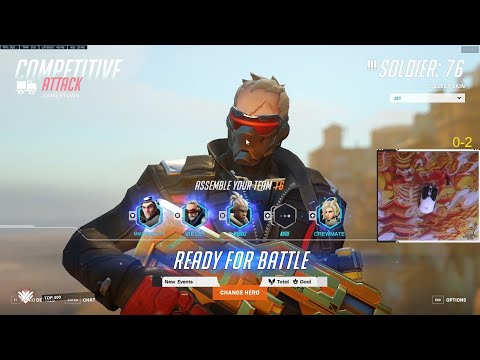 20K DMG! GALE INSANE SOLDIER 76 GAMEPLAY OVERWATCH 2 SEASON 2