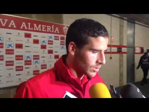 Tomer Hemed (UD Almería) tras empatar con el Dépor (Liga BBVA)