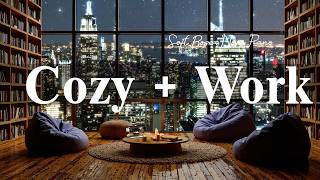 Cozy Spring Work Jazz ~ Relaxing Morning Cafe Jazz & Soft Bossa Nova Piano for Good Mood, Calm Focus