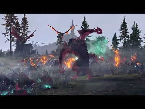 VAMPIRE COUNTS vs CHAOS DWARFS - TotalWar Warhammer 3