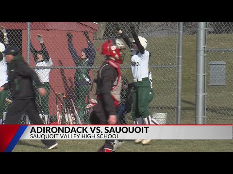 Adirondack cruises past Sauquoit in softball and baseball